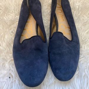 Sam Edelman Navy Blue Suede Loafer / Flats size 10